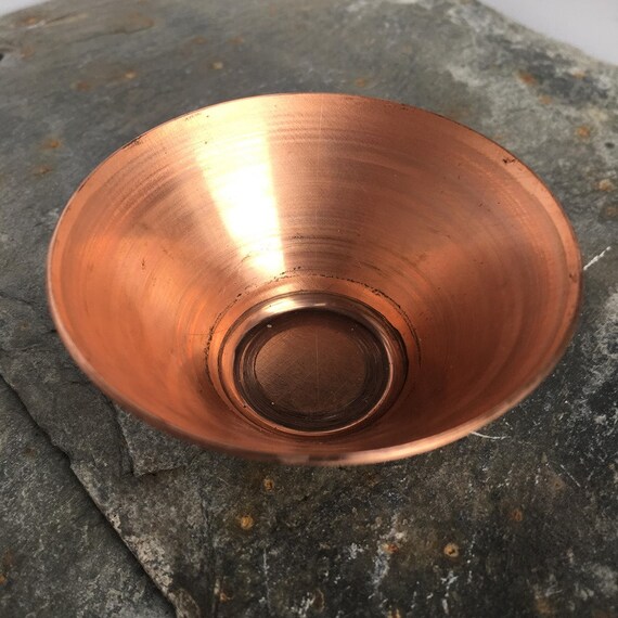 Small Copper Bowl 35 mm high x 65 mm diameter for Enamelling Etsy