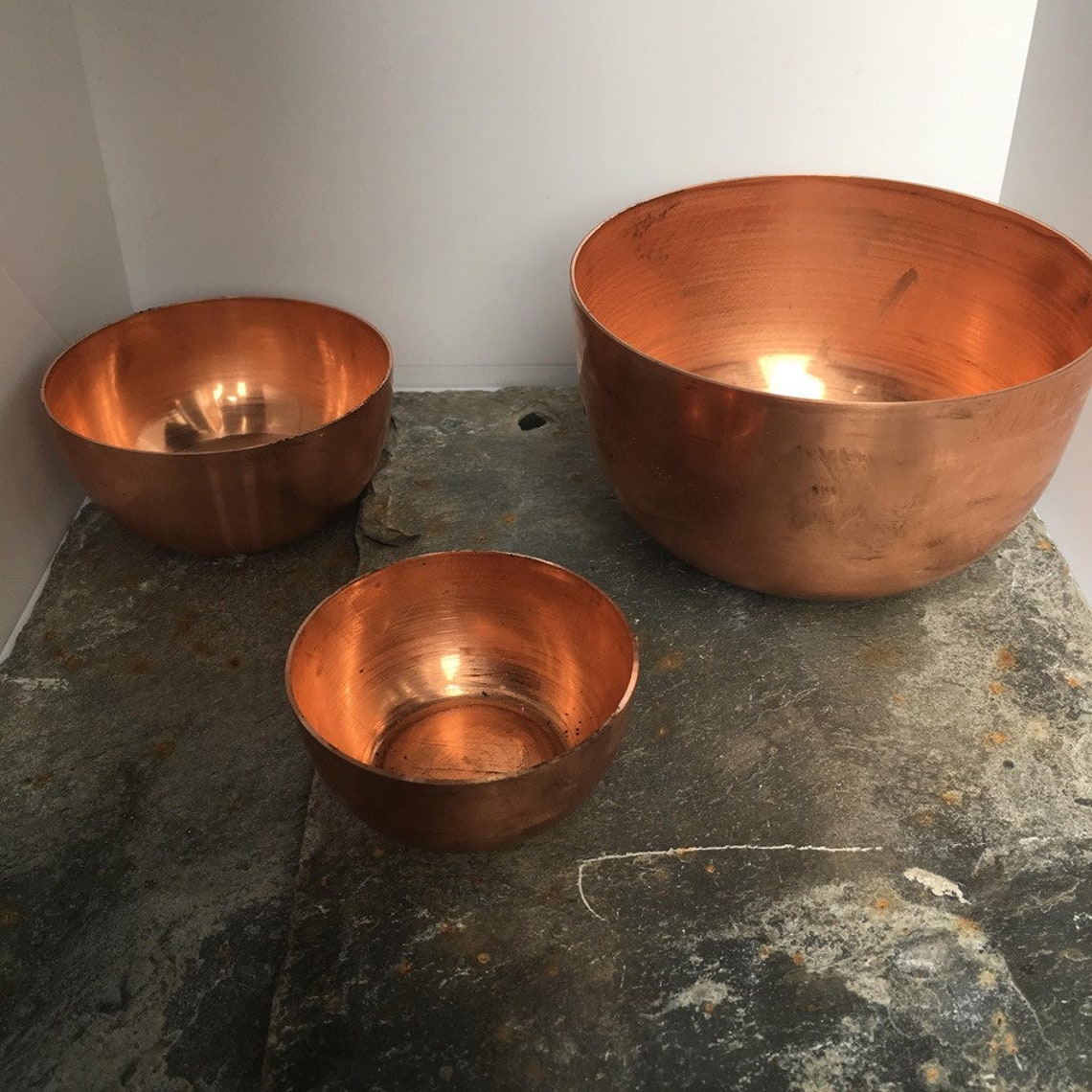 Small Copper Bowl 55 mm high x 25 mm diameter for Enamelling Etsy