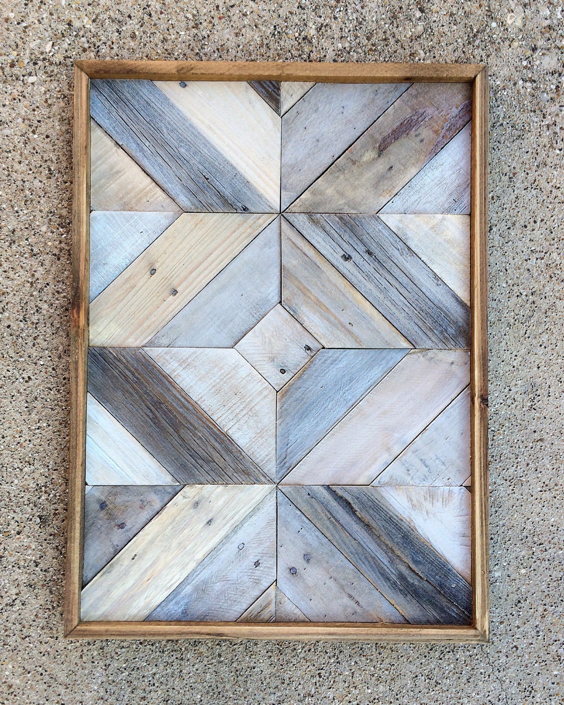 Reclaimed Wood Wall Art whitewashed barn wood reclaimed Etsy