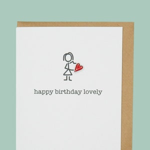 feliz cumpleaños preciosa - Tarjeta de corazón esmaltada de Teddy Perkins hecha a mano.