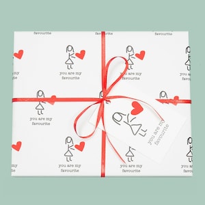 sei il mio preferito. Compleanno divertente: carta da regalo ed etichette regalo