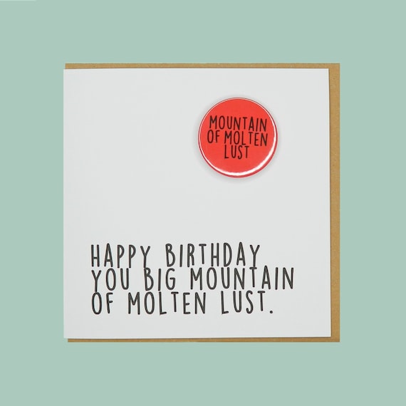 Joyeux Anniversaire Vous Grande Montagne De Luxure Fondue Etsy France