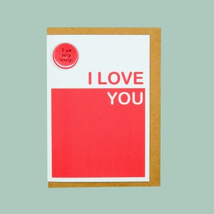 Ti amo - badge di Teddy Perkins. Sono molto adorabile.