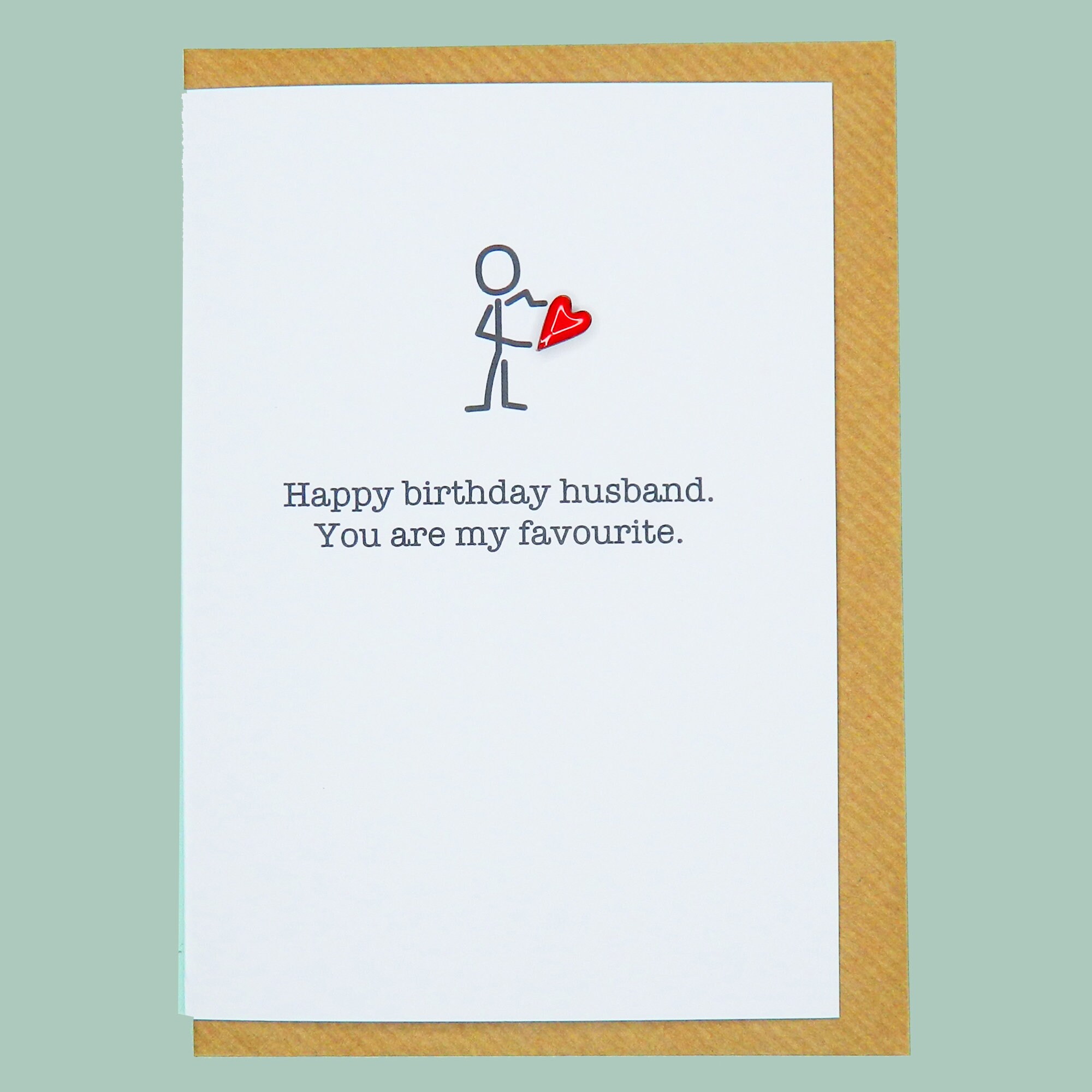 Me To You Geburtstagskarte Für Ehemann – Mit Tatty Teddy Motiv, 153x230 Mm, Mit Umschlag