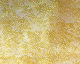 Marimekko "Harmaja" yellow 100% cotton, sold by half yard