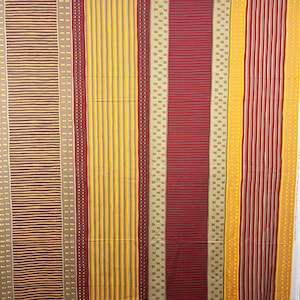Marimekko &quot;Uta&quot; striped 100% cotton fabric, sold by the half yard, vintage Scandinavia art piece yardage quilting sewing
