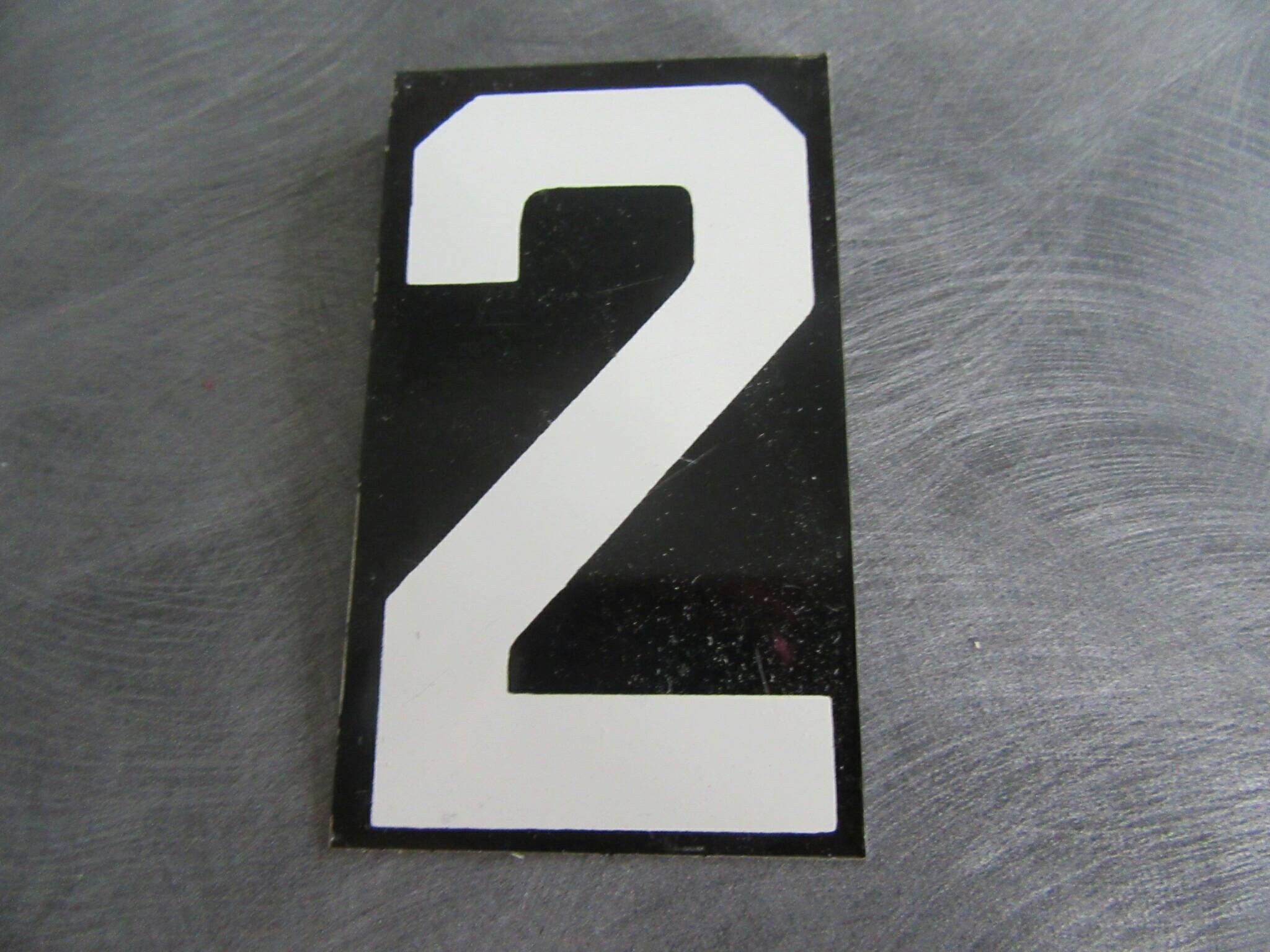 Vintage Sign Board Number 9 Ready to Ship 3 12 Inches By 2 Inches Vintage Sign Board Number 9 Ready to Ship 3 12 Inches By 2 Inches