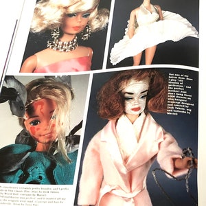 Vintage September / October 1991 Barbie Bazaar Magazine Barbie Goes Hollywood Mattel Doll Collectors Memorabilia Hasbro image 6
