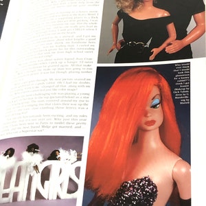 Vintage September / October 1991 Barbie Bazaar Magazine Barbie Goes Hollywood Mattel Doll Collectors Memorabilia Hasbro image 5