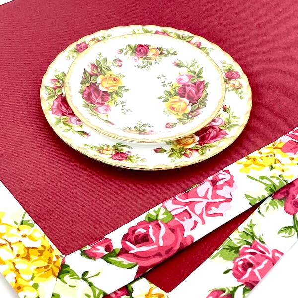 Royal Albert Old Country Roses Table Mat Etsy