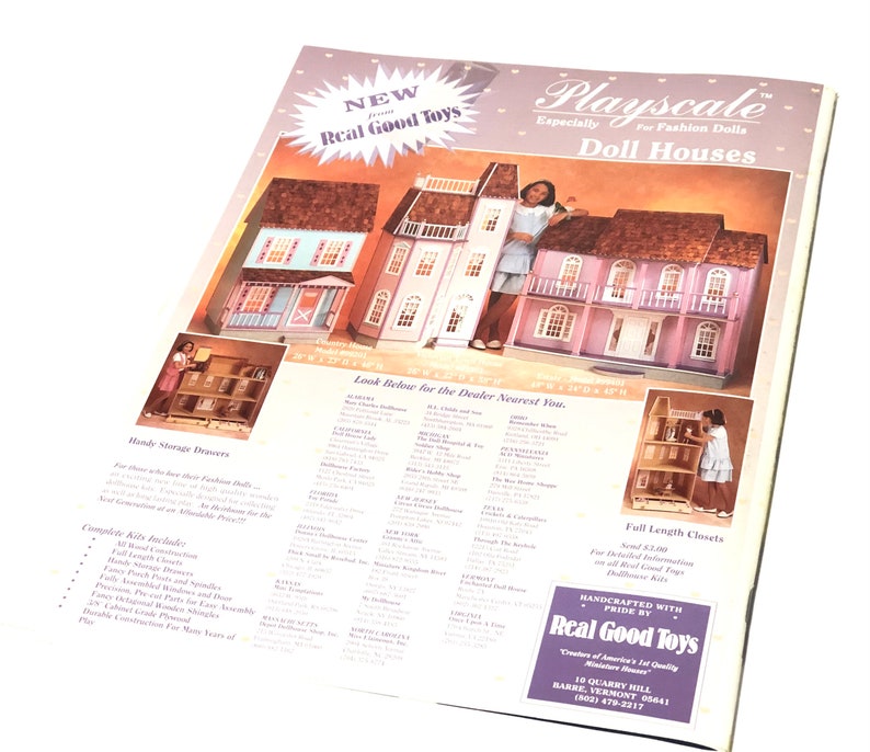 Vintage September / October 1991 Barbie Bazaar Magazine Barbie Goes Hollywood Mattel Doll Collectors Memorabilia Hasbro image 7