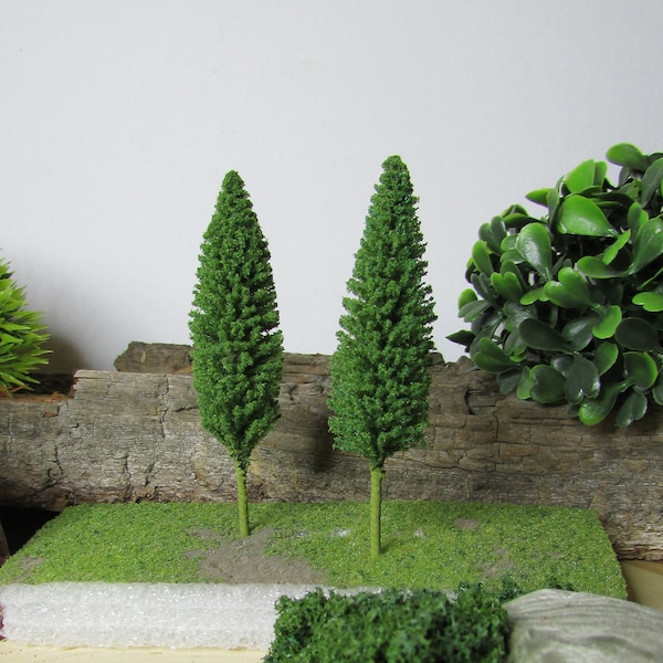 Miniature Conifer Trees, Conifer Tree, Terrarium Craft Tree, Forest Scene, Forest Decor