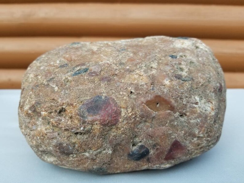 Huge Pudding Stone 1 8lbs & 6.5 Large Rough Rock Etsy