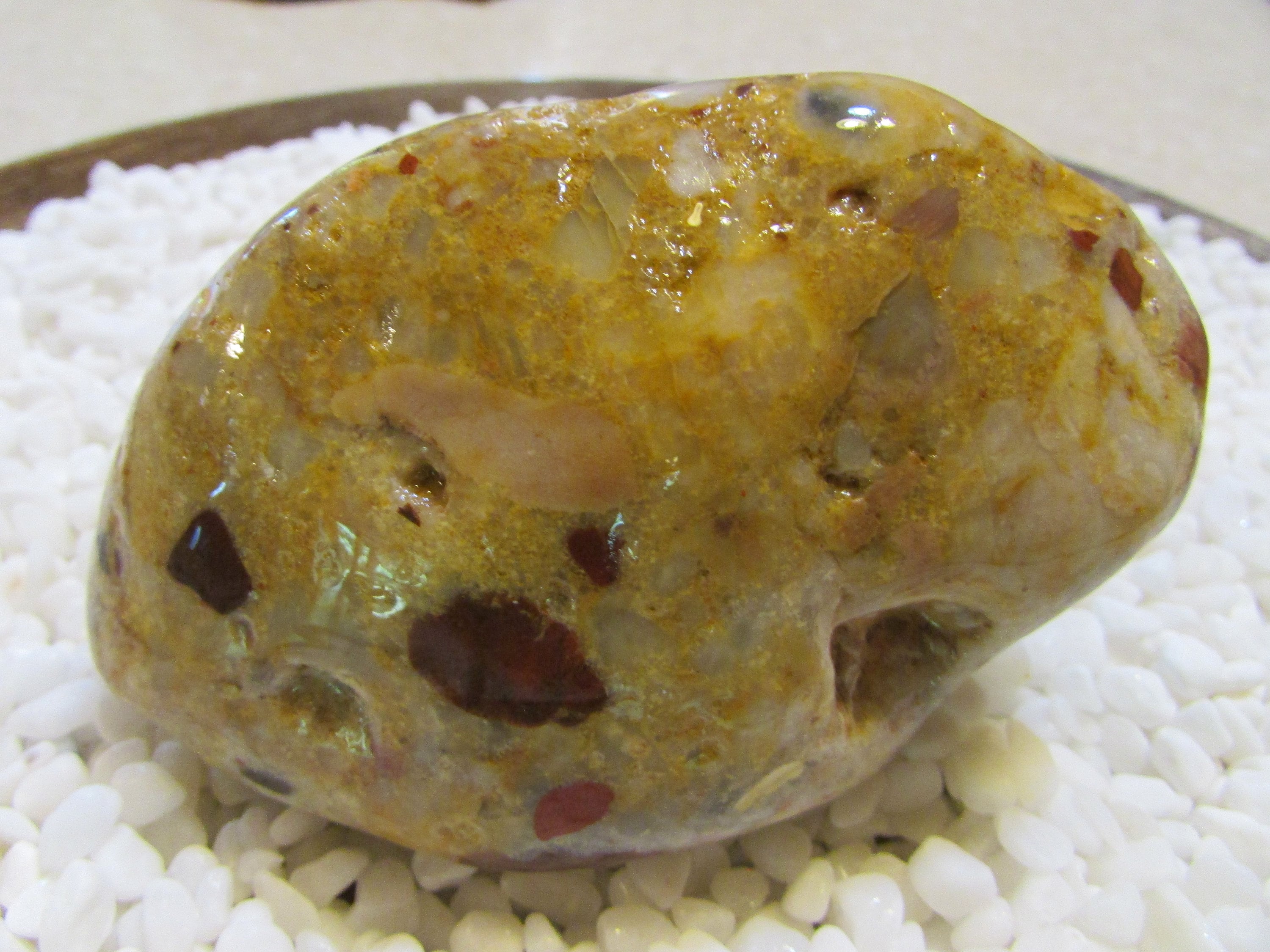 Medium Pudding Stone Rough Tumbled 1lb 3.75 Etsy