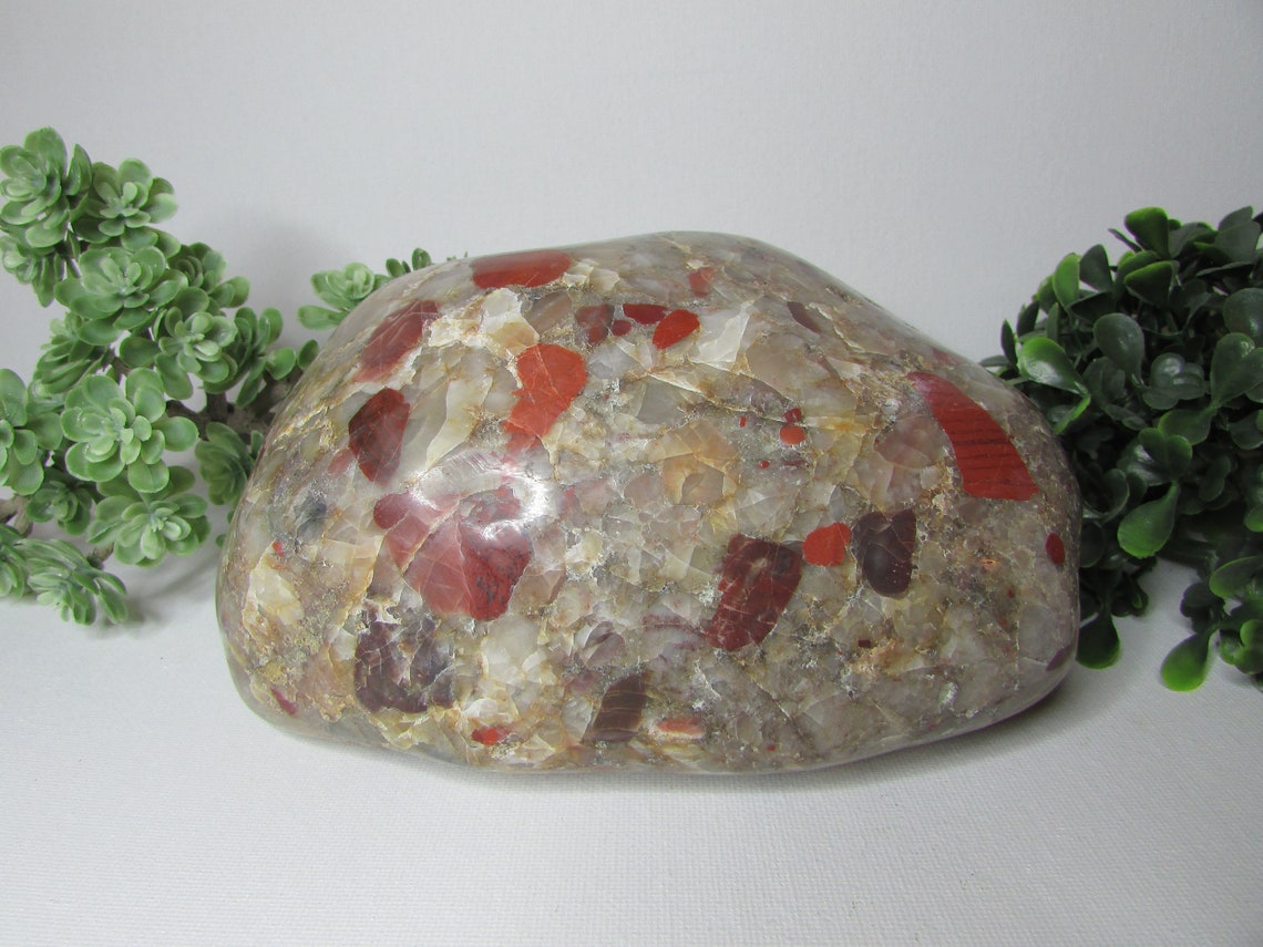 Large Polished Pudding Stone 5 Lbs 4 Oz 6.25 Etsy