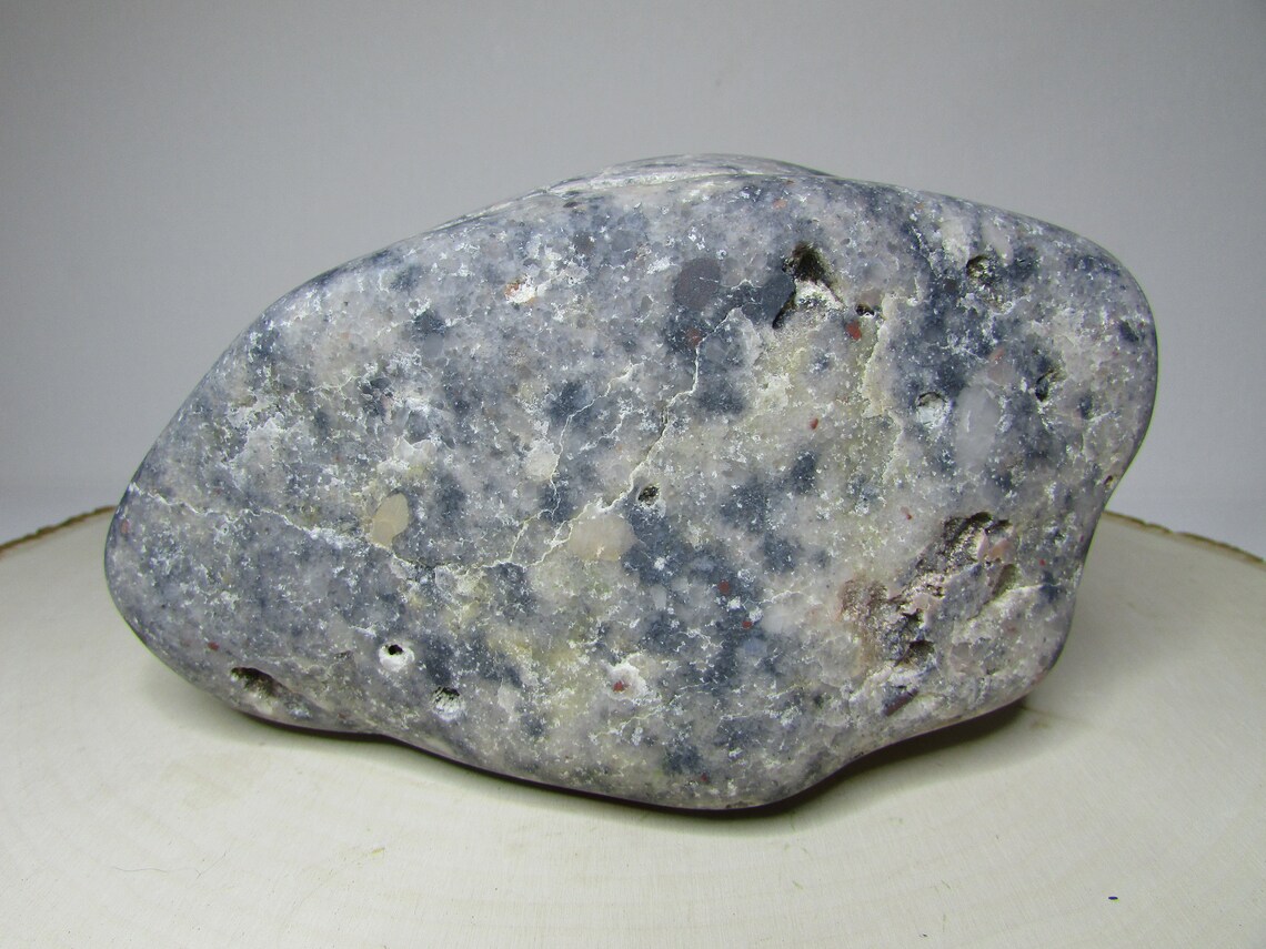Rare Large Blue Pudding Stone 5 Lbs 6.8 Oz 5.5 Etsy
