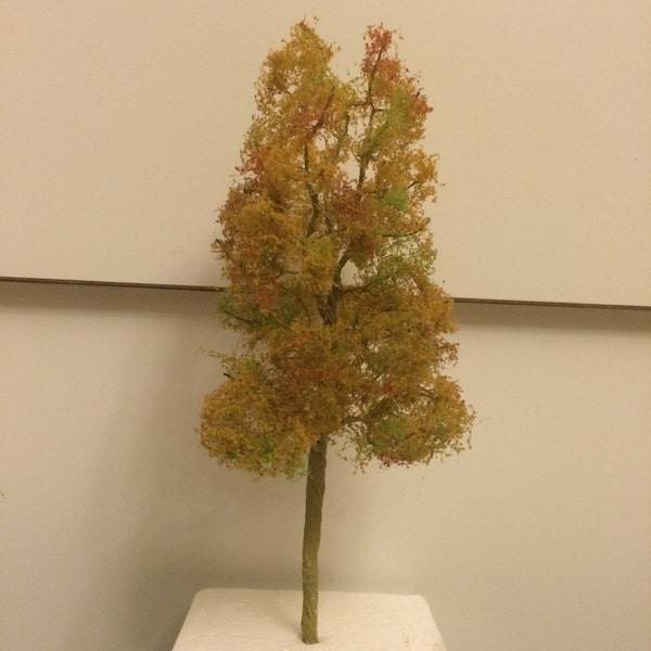 1 (7") Miniature Tree, Autumn Fall Tree, Sycamore Tree, Terrarium Craft Tree