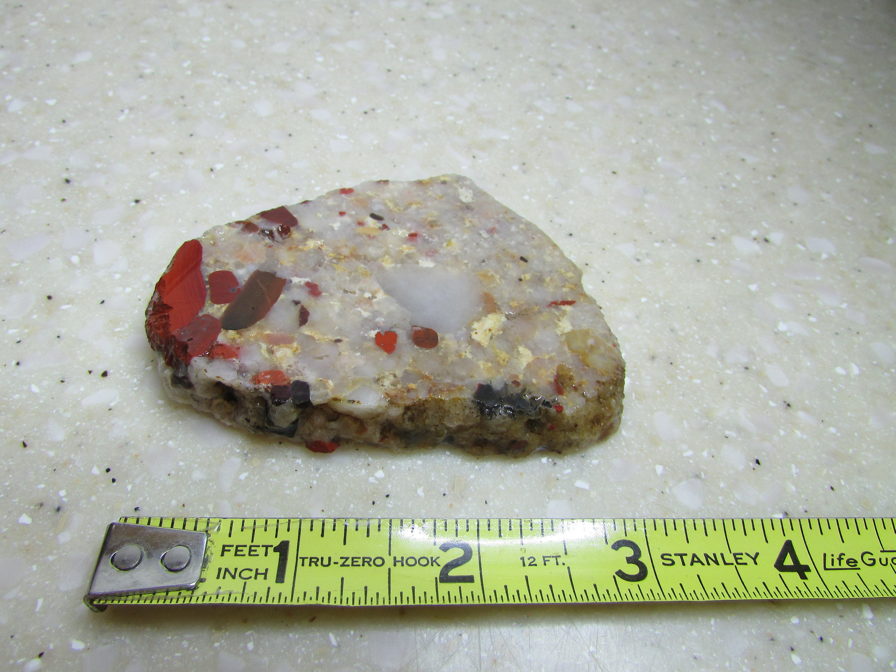 Pudding Stone Slabs From Michigan Conglomerate Mineral Etsy