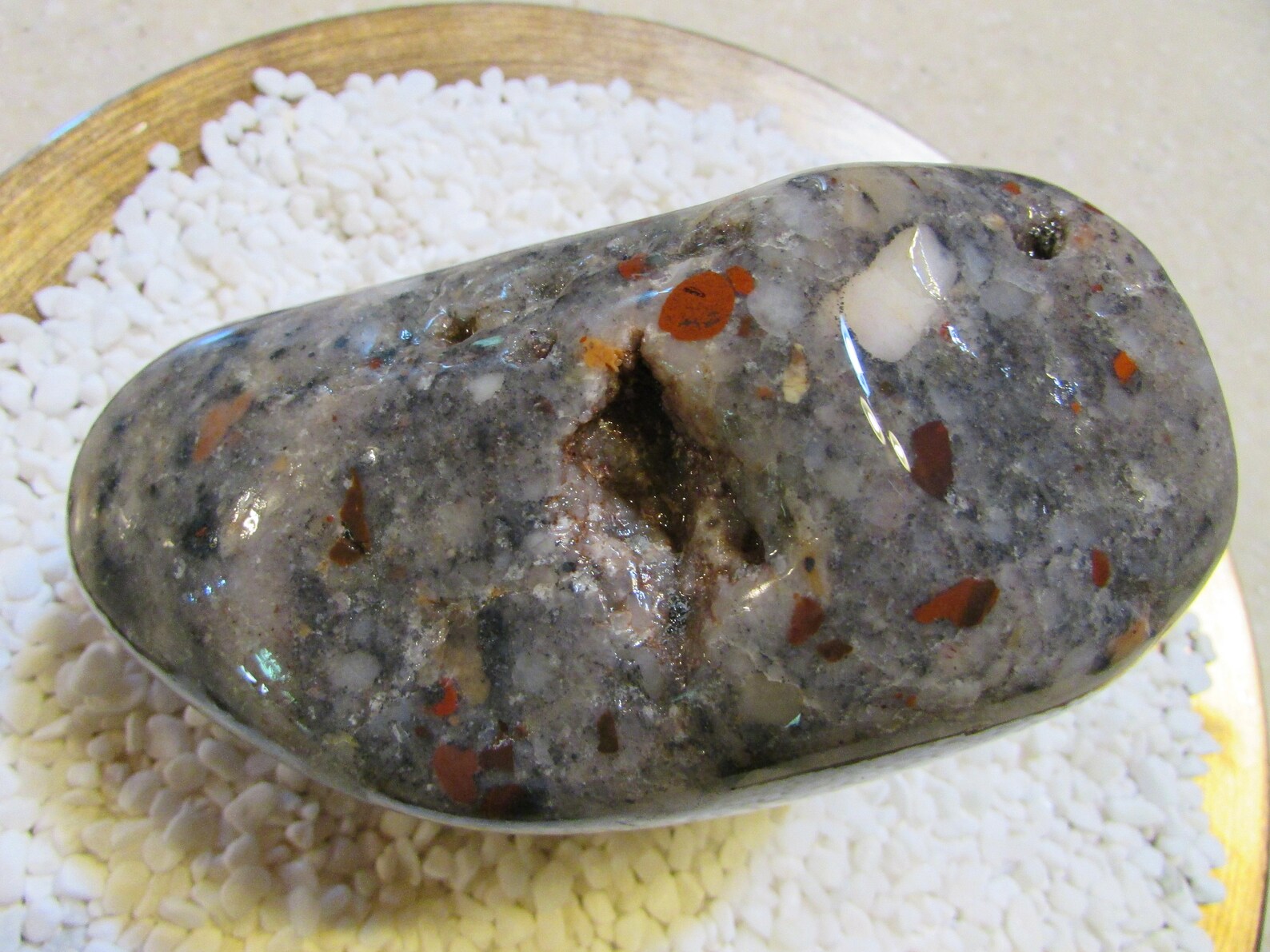 Rare Large Blue Pudding Stone 5 Lbs 6.8 Oz 5.5 Etsy