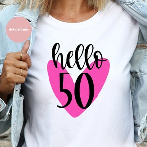 Ciao Cinquanta svg, Cinquanta e Favoloso SVG, 50 e favoloso svg, dxf e png download istantaneo, 50th compleanno SVG, Sporco 50 svg, ciao 50 svg