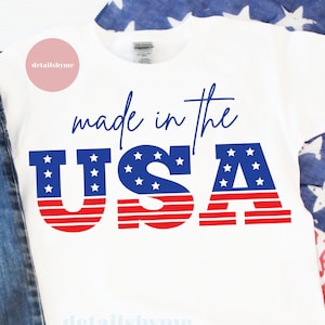 Made in the USA Svg | USA Svg | United States Svg | Patriotic Svg | 4th of July Svg| Independence Day Svg | America Svg