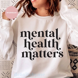 Materia di salute mentale, salute mentale conta Svg, salute mentale conta Png, Si importa Svg, Insegnante Camicia Svg, Taglia file, Silhouette Svg