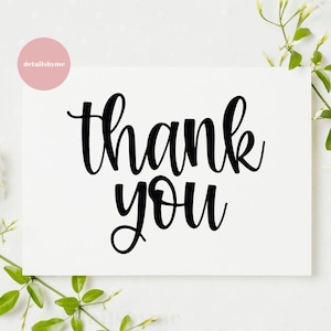 Merci SVG, Signe de remerciement, Floral, Mariage Merci svg, Carte de remerciement, Imprimable, Reconnaissant, Fichier coupé Cricut, Silhouette