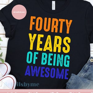 40 anni di essere impressionante Svg, Hello Forty Svg, 40 ° compleanno Svg, Forty AF Svg, Hello Forty Png, 40 ° compleanno Svg, regalo di 40 ° compleanno