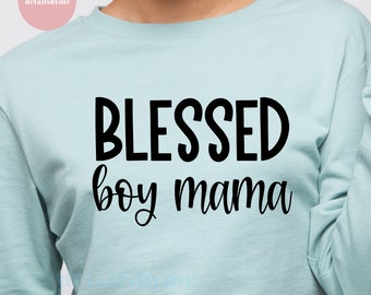 Ragazzo Mamma SVG, Benedetto Con Ragazzi svg, Ragazzo Mamma SVG, Ragazzo Mamma PNG, Popolare svg Per Camicia, Ragazzo Mamma svg, File Svg Per Cricut, Download digitale