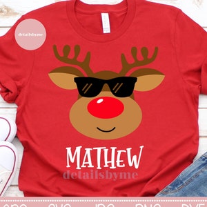 Rendier svg, Kerstmis svg, Rudolph svg, Merry Christmas svg, Santa svg, Kids Christmas svg, Rendier, Iron on, Clipart, SVG, DXF, PNG