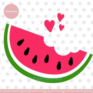 Watermelon Svg file, Watermelon Svg, Watermelon Slice svg, Summer time Svg, Silhouette, Cricut, Cut Files