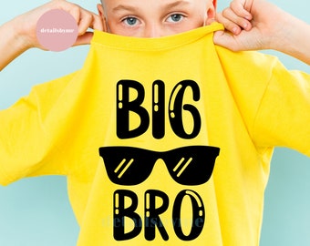 Big Brother SVG, Big Bro SVG, dxf and png instant download, Big brother SVG for Cricut and Silhouette, Brother svg, brothers svg