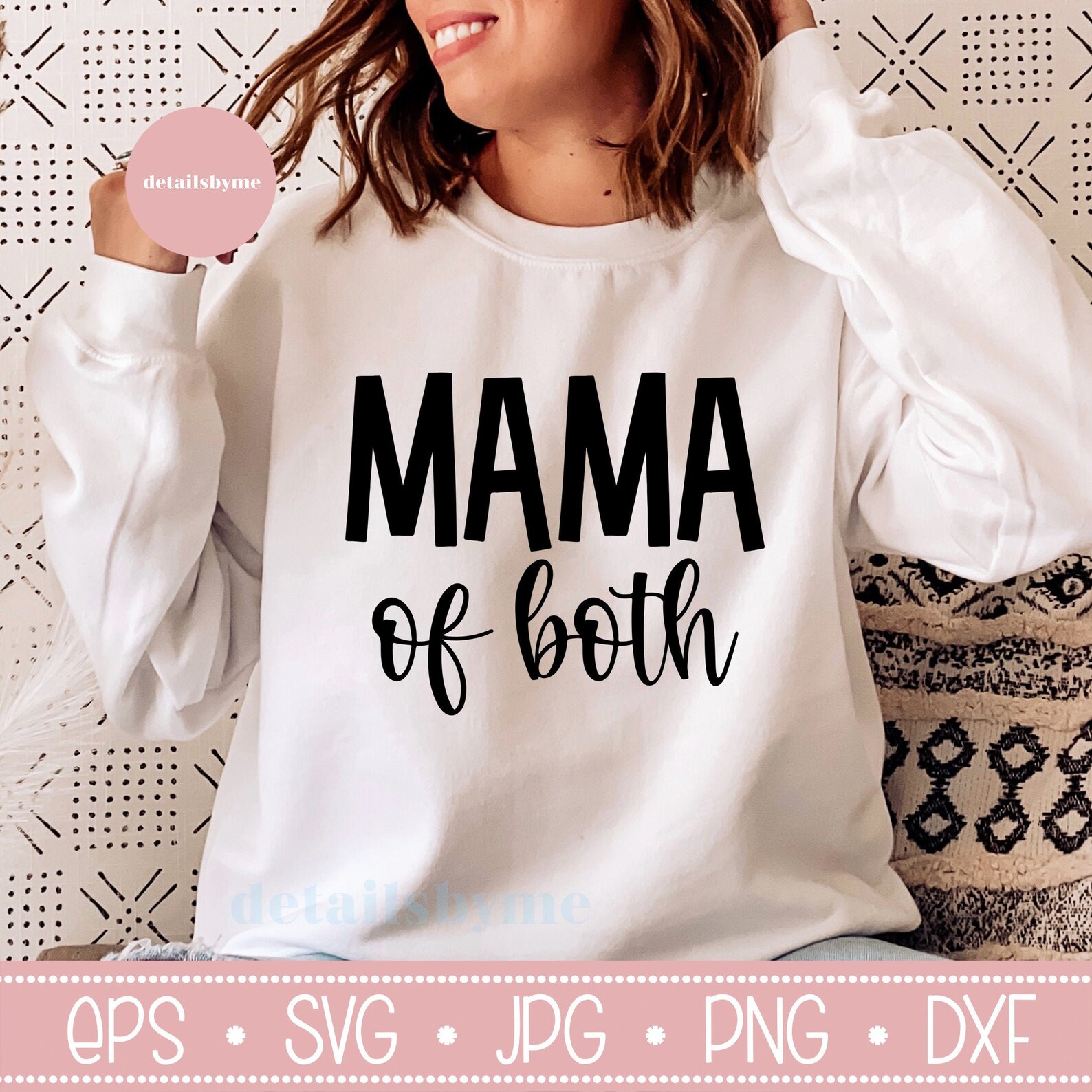 Mom of Both Svg Mama Svg Boy & Girl Mom Svg Mom Life Svg - Etsy Finland