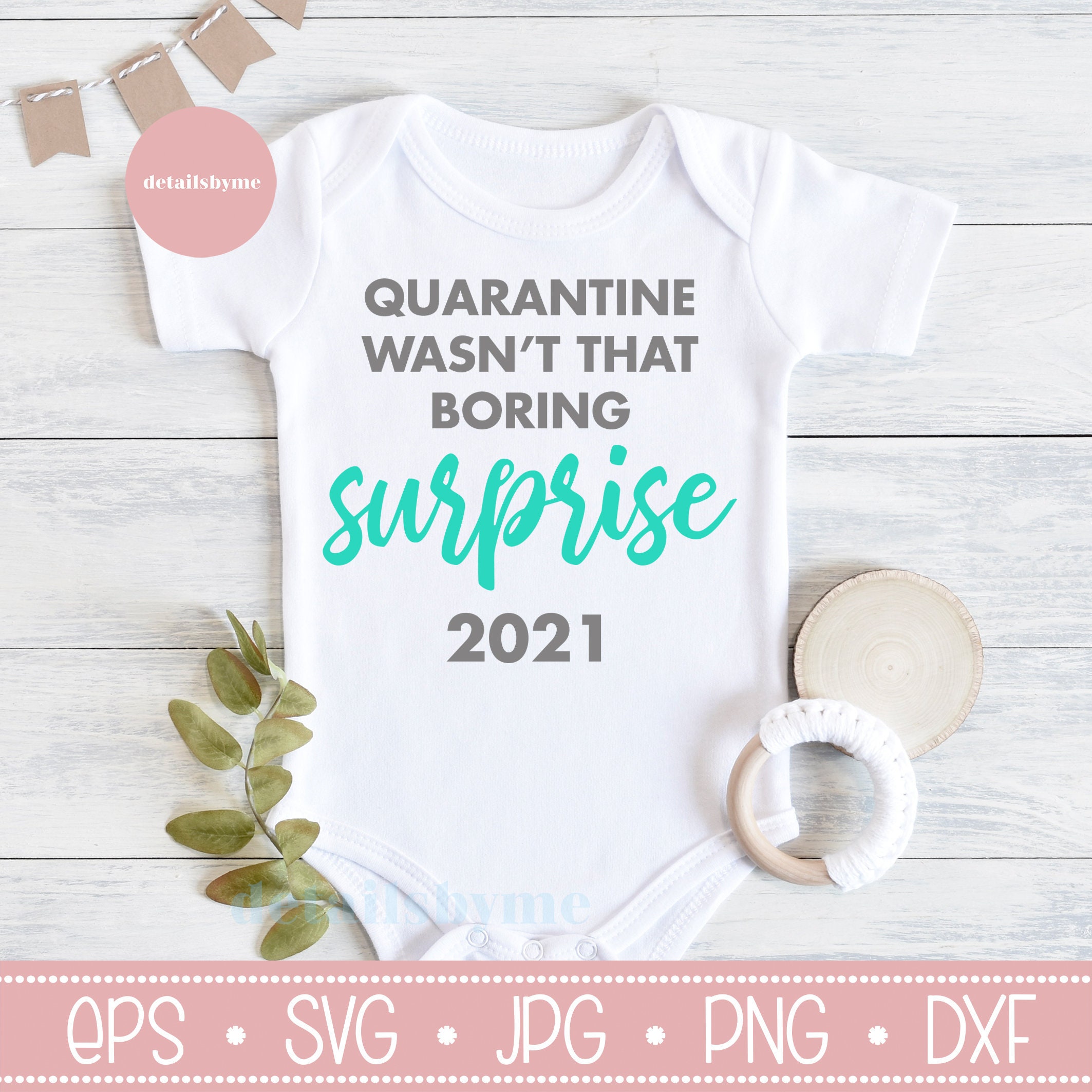 Download Baby Announcement Quarantine wasn't that boring Surprise ...