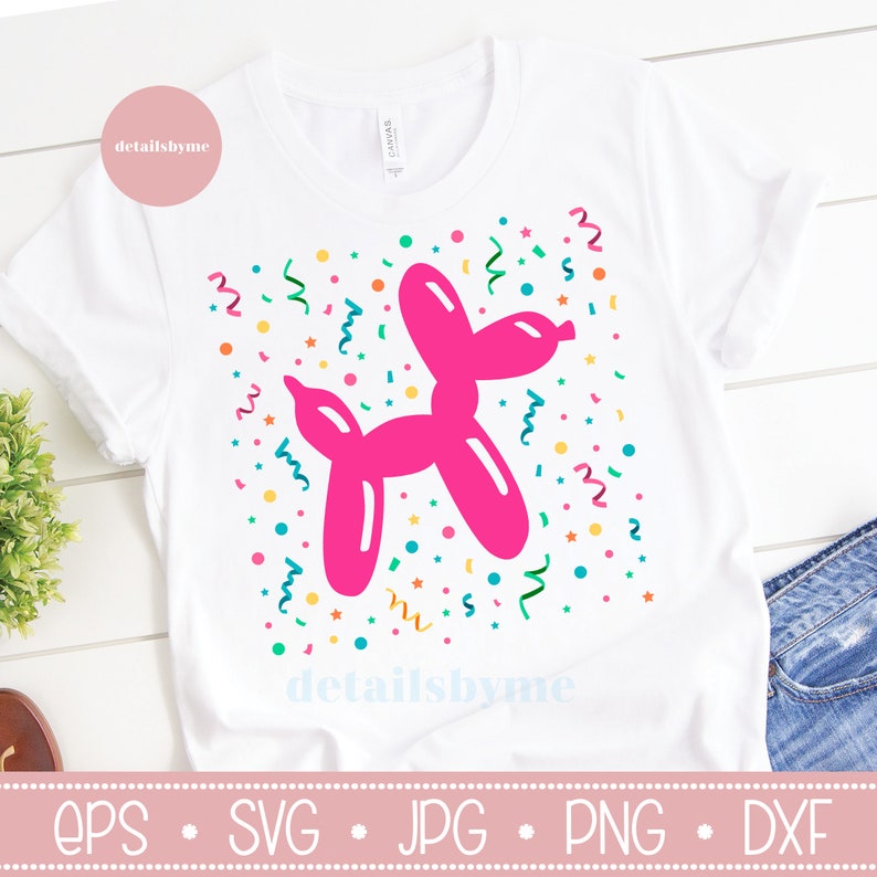 Download Balloon Dog Svg Balloon Animal Svg Cricut Silhouette Eps | Etsy