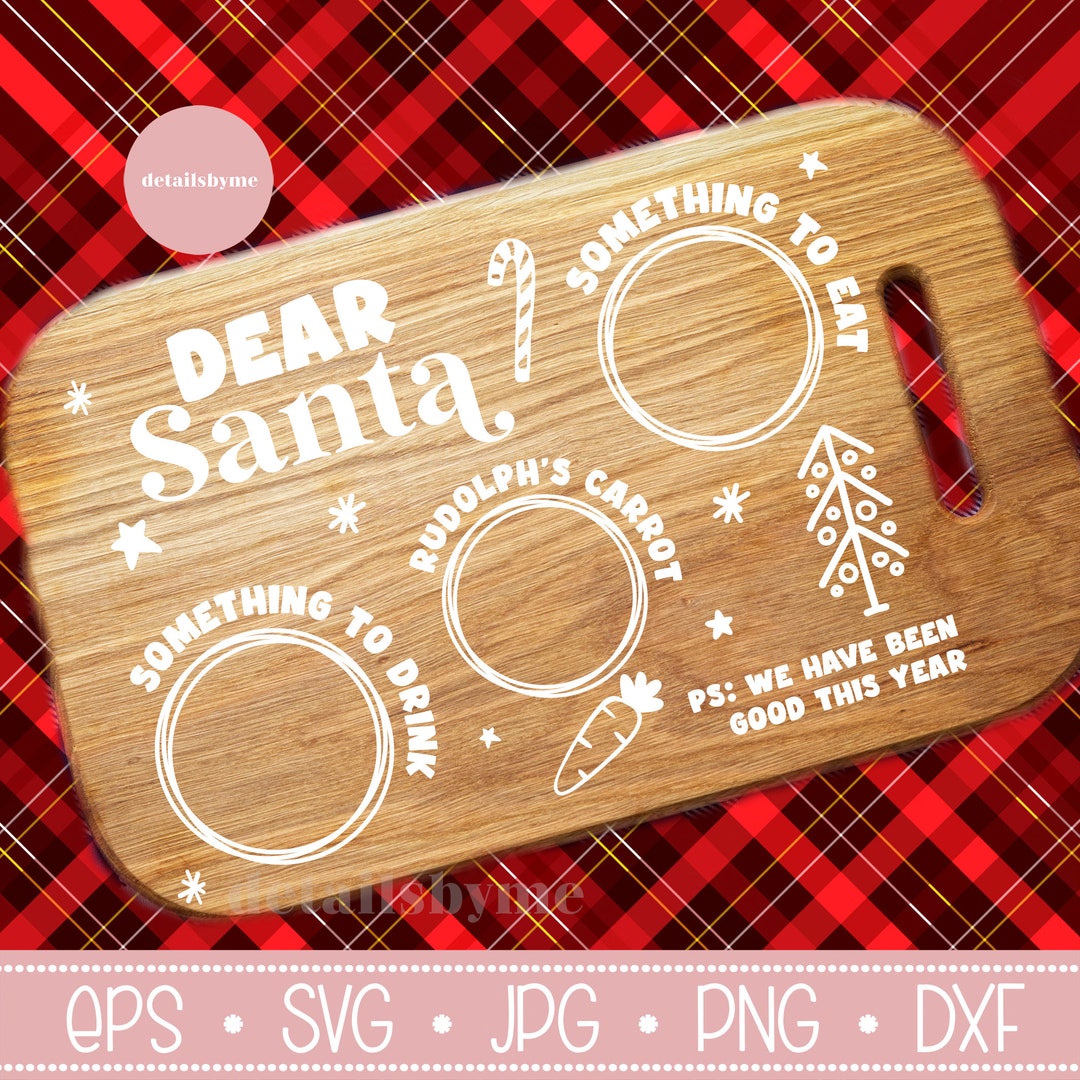 Beste Santa Tray svg, Rechthoekige Koekjes voor Santa Tray svg, Santa ...