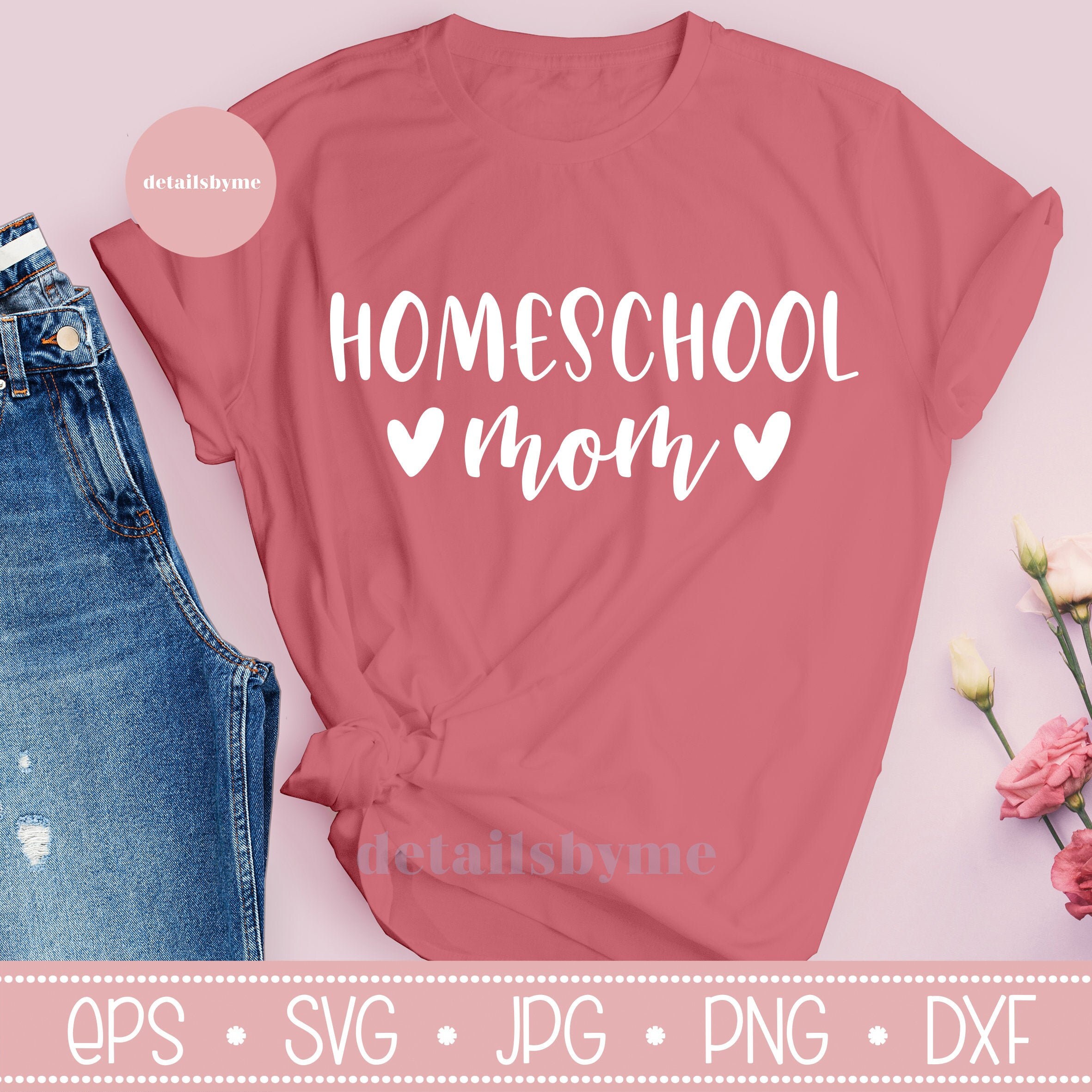 Homeschool Mamá Svg Homeschool Svg Homeschool 2020 | Etsy