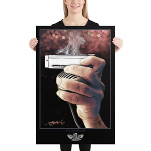 SMOKE&quot;N HARP HANDS ~ poster
