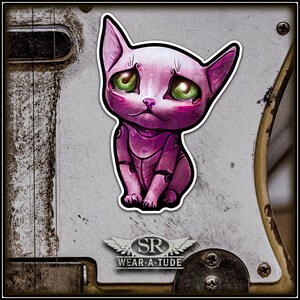 CUTE KITTY Aufkleber von Robotertieren