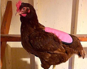 Hen Saver Chicken Saddle for Hens (Made in USA Hen Apron)