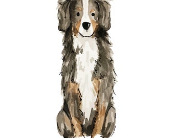 13x18 Berner Sennenhund Druck