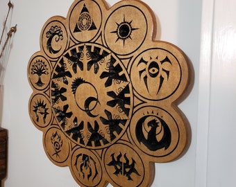The GuildPact - Magic The Gathering geïnspireerd teken - gildesymbolen - MTG - causaal huisdecor - fandom - fanart - Ravnica - zegel
