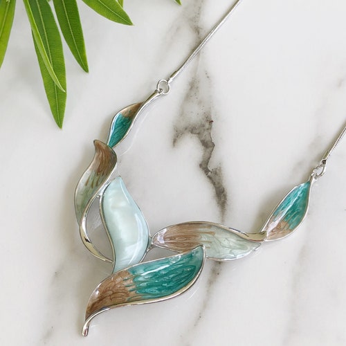 Resin Statement Necklace Resin 