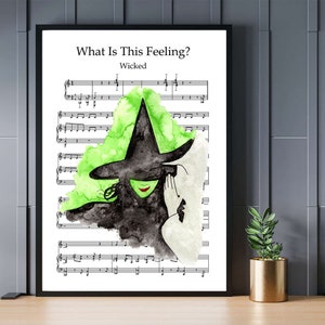 Wicked | What Is This Feeling? | INSTANT DIGITAL DOWNLOAD