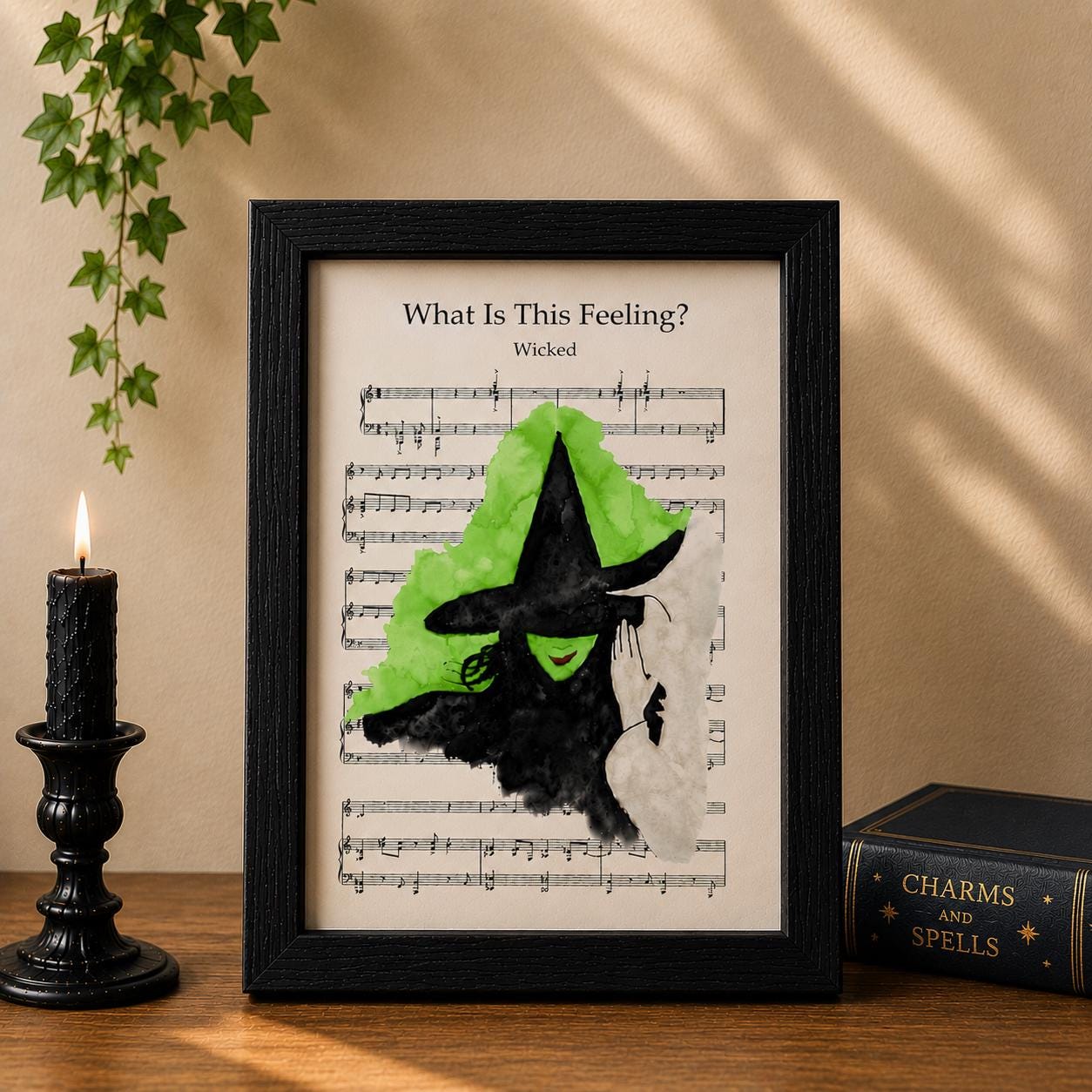 Feeling Wicked Notepad Wicked | What is This Feeling? | INSTANT DIGITAL DOWNLOAD - Etsy