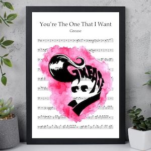 Six | Ex Wives | Sheet Music Poster Print | INSTANT DIGITAL DOWNLOAD