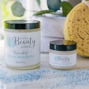 Natural Body Butter, Natural Deodorant, Gift for Grandmother, Get Well