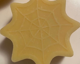 Spider web lotion bar, vegan lotion bar, organic lotion bar, organic body butter, eco friendly skincare, gift for Dad