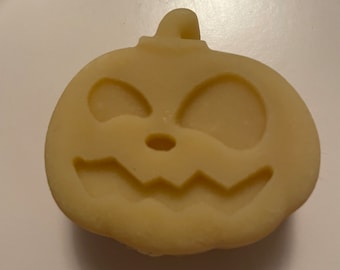 Jack O Lantern Lotion Bar, organic lotion bar, vegan lotion bar, Halloween Lotion Bar, Halloween Party Favor, Gift for Boy