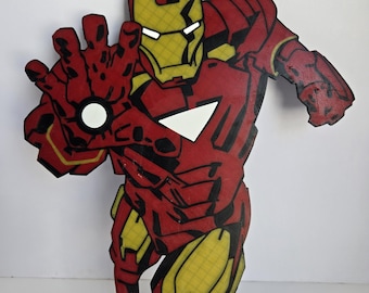 3D gedruckte Ironman Wandkunst